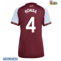 Aston Villa Ezri Konsa #4 Hjemmedrakt Dame 2025-26 Kortermet